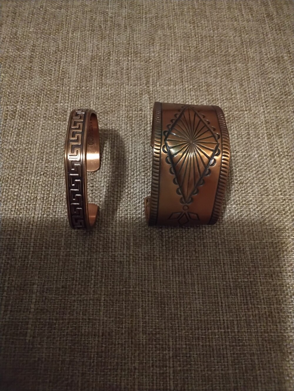 Vintage Copper* Open Bracelets Firm Price